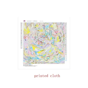 KS 11CT 95x95cm Princess Pre-Printed Cross Stitch DIY Embroidery Set Handicraft Floss Needle Crafts 107 Colors